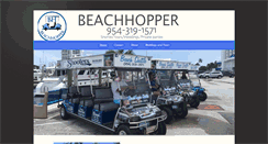 Desktop Screenshot of beachhoppertours.net